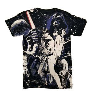 Star Wars ep. IV Retro t shirt all over print Sz S